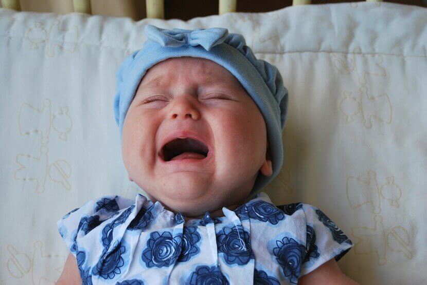 Tipos de choro de bebê